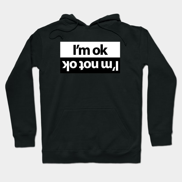 I'm ok funny design for car people Hoodie by GreenGuyTeesStore